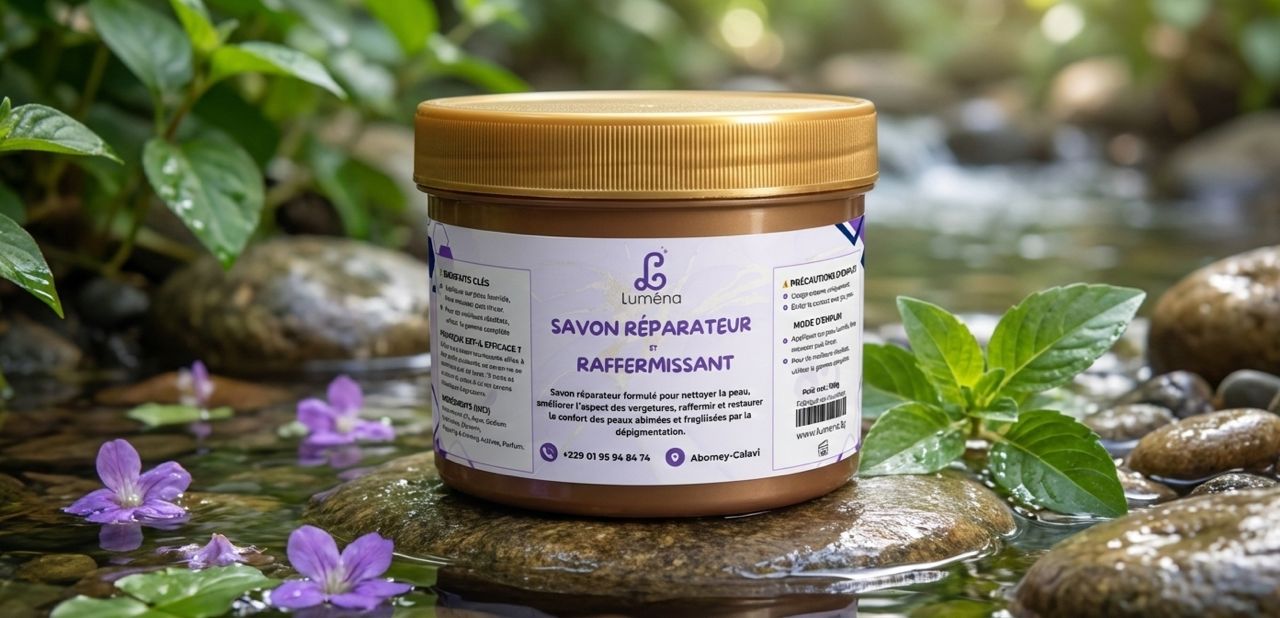 Savon réparateur et Raffermissant